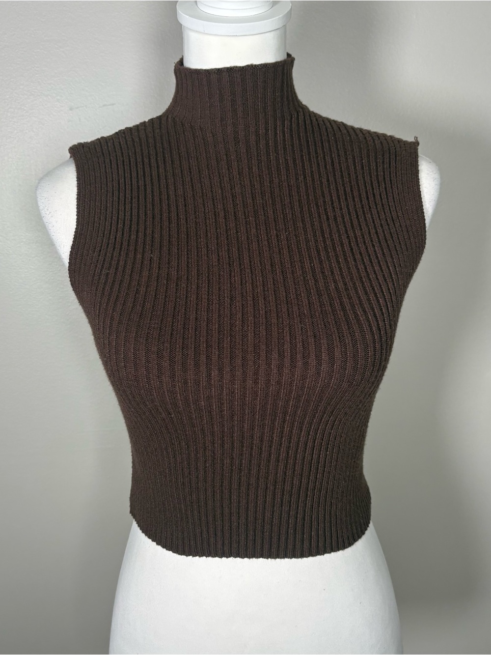 Zara Turtleneck Ribbed Rank